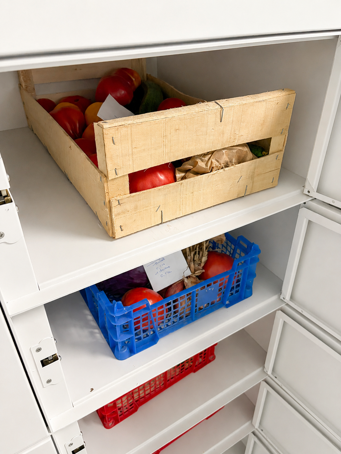 Produits locaux compatibles avec un casier à température ambiante